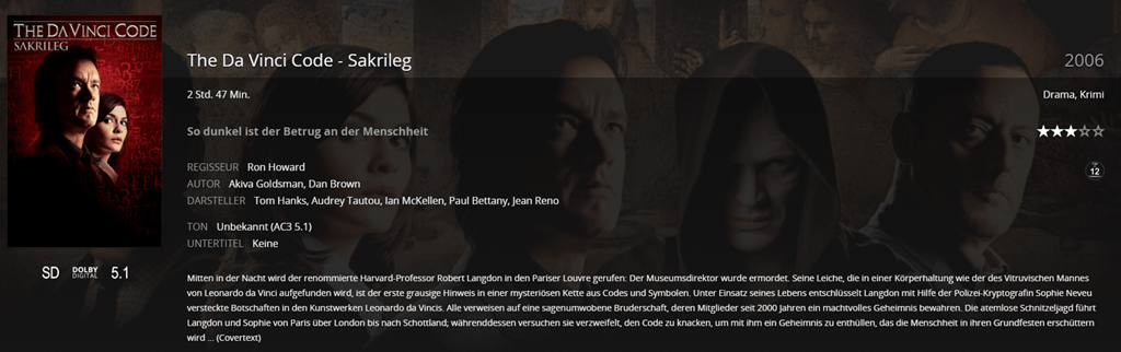 The Da Vinci Code - Sakrileg