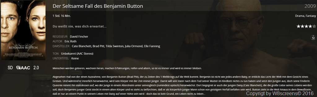 Der seltsame Fall des Benjamin Button