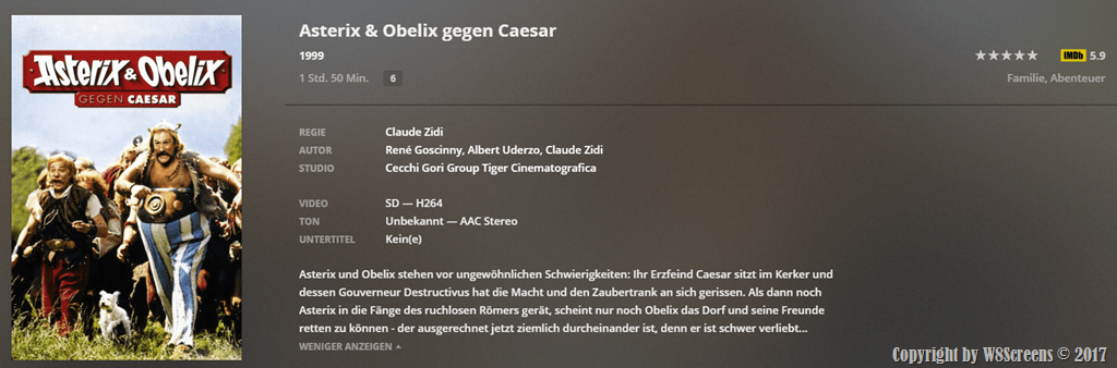 Asterix & Obelix gegen Caesar