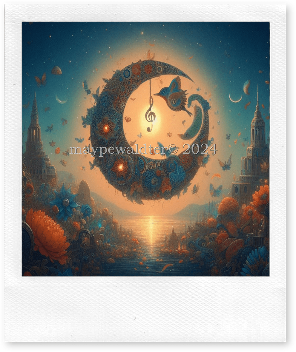 Dein Lied ist Schlüssel, Frage und Verweilen, Ein leises Rätsel, das sich selbst zu heilen.